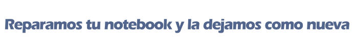 Reparacin y mantenimiento de notebooks