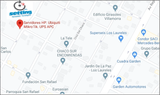 Ubicación Setting