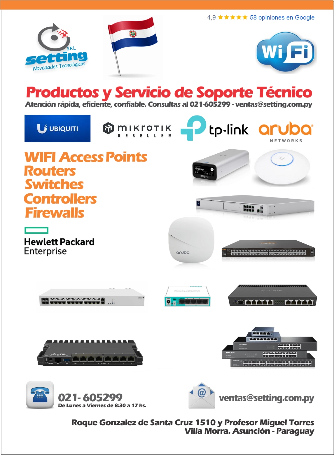 Switch de 24 puertos en Paraguay
